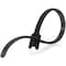 Velcro Brand Cable Tie, 8 in L, Black, Nylon, 40 lb Strength, 25 PK VEK91141 - alternate 9